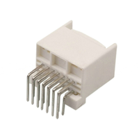 Connecteur automobile 14 broches 7382-5842 en nylon à angle droit, prise de raccordement fil-carte pour voiture