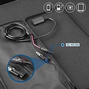 High Quality 400W Portable Polymer Aviation Material <b>Foldable</b> <b>Solar</b> Waterproof for Laptops Cell Phones - Product Image 4
