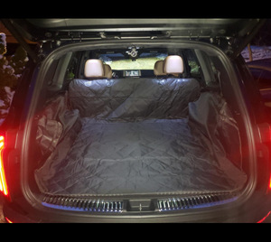 Hamaca de tela oxford para mascotas, a prueba de suciedad, impermeable, para coche y SUV - Product Image 3