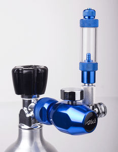 OEM ODM Mini <span class=keywords><strong>CO2</strong></span> Contador de burbujas de calibre único Acuario de aluminio Regulador de gas especial Buen precio Regulador de presión - Product Image 2