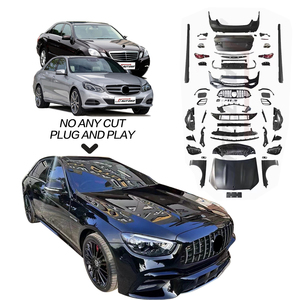 Kit de Carrocería Retrofit de Fábrica para <span class=keywords><strong>Benz</strong></span> Clase <span class=keywords><strong>E</strong></span> 2009 2010 2011 <span class=keywords><strong>2012</strong></span> 2013 2014 2015 2016 2017, Actualización a Ensamblaje de Parachoques E63 AMG 2021 - Product Image 1