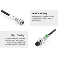 Capteur de proximité inductif cylindrique série SE M8 M12 M18 M30 NPN PNP NO NC 12-24V DC 3 fils pour Autonics