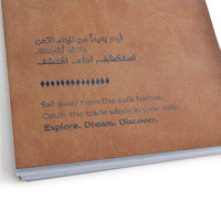 Bloc-notes en cuir PU personnalisé avec impression spirale pour Journal agenda A4 A5, bureau, Offre Spéciale