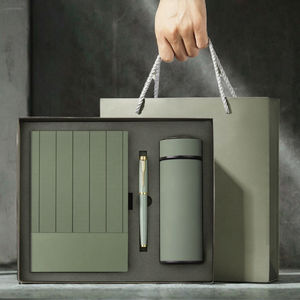 Coffret Cadeau d'Affaires de Luxe pour Halloween, Fait Main, Carnet et Stylo en Papier Sérigraphié, Personnalisable avec Logo - Product Image 3