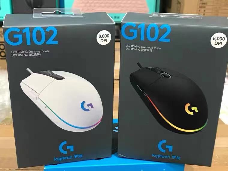 Logitech G102 有線ゲーミングマウス｜光学式・6ボタン・両手対応