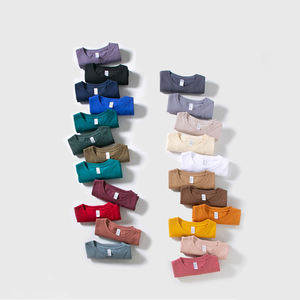 T-shirt unisexe surdimensionné en coton épais, respirant et écologique, avec graphiques personnalisés, style streetwear décontracté pour femme - Product Image 2