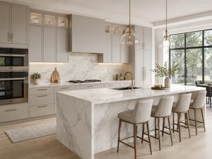 Comptoirs de cuisine en granit et marbre : options sur mesure, vente en gros, usine du Vietnam - Product Image 4