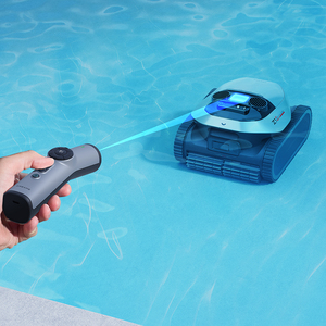 Robot de nettoyage de <span class=keywords><strong>piscine</strong></span> intelligent sans fil de haute qualité, multi-modes, <span class=keywords><strong>aspirateur</strong></span> automatique, programmation à distance, <span class=keywords><strong>pour</strong></span> piscines enterrées, puissant - Product Image 1