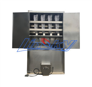 Automatische Eiswürfel hersteller 1 Tonne Eiswürfel maschine für Südafrika - Product Image 1