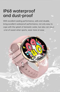 Montre connectée HK39 pour femmes, petite, étanche IP68, écran AMOLED 360*360 HD, mesure de la pression artérielle, Android, NFC, montre connectée pour femmes - Product Image 3