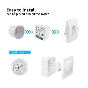 Interrupteur intelligent Wifi Tuya 16A, contrôle bidirectionnel, mini disjoncteur intelligent, compatible avec Life Alexa Home Alice - Product Image 4