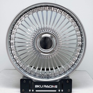 Jantes BZY forgées en <span class=keywords><strong>2</strong></span> parties 5x120 de 23 et 24 pouces, jantes en alliage personnalisées à rayons multiples pour <span class=keywords><strong>Rolls</strong></span> <span class=keywords><strong>Royce</strong></span> Phantom Cullinan Ghost <span class=keywords><strong>Wraith</strong></span> Spectre - Product Image 2
