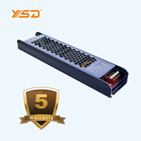 Alimentation électrique à découpage LED à tension constante YSD, ultra-mince, à coque en oxyde, DC12V 24V 60W 100W 150W 200W 250W 300W, puissance suffisante