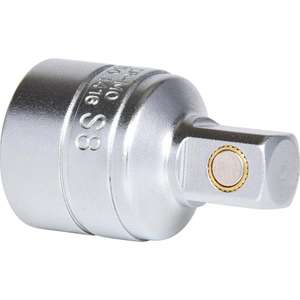 KS TOOLS - 150.1438 3/8'' Oil service bit socket for internal <b>square</b> screws with <b>magnet</b> LUBRICATION, FILTRATION AND SPARK PLUGS - Product Image 5