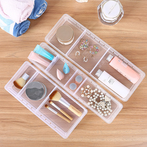 Drawer Organizer Storage Box Rectangular Multifunctional Open Top With Compartments For Kitchen Cutlery And Cosmetics - Product Image 2