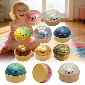 Juguete Antiestrés de TPR con Forma de Dumpling de Anime y Manga, DOWMOO NeeDoh, Simulación Realista, Divertido, Suave, Unisex, para Jóvenes, para Exteriores - Product Image 2