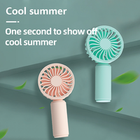 Ventilateur Rechargeable Portable de Poche 2024, Meilleures Ventes, pour Extérieur, Mignon et Mini