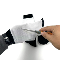 Chaussettes de sécurité résistantes aux coupures, chaussettes de travail anti-coupures HPPE, chaussettes de protection industrielle, chaussettes de hockey