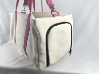 Tas Travel Lipat Akhir Pekan Kapasitas Besar Desain Kustom MOQ Rendah, Tas Olahraga Fitness Gym Anti Air dengan Partisi, Ringan, Bahan Kanvas