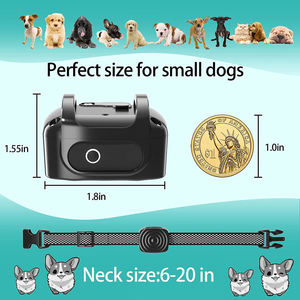 OLHHZX ODM Correas Para Perros <span class=keywords><strong>Collar</strong></span> de ladridos para perros <span class=keywords><strong>Collar</strong></span> de ladridos recargable <span class=keywords><strong>Collar</strong></span> de adiestramiento antiladridos Accesorios para perros - Product Image 5