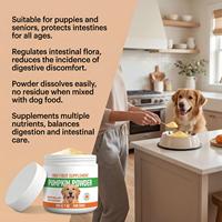 Poudre de fibres de citrouille pour animaux de compagnie et usage domestique, faible MOQ pour achats en gros