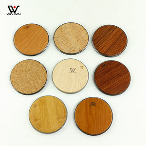 Accesorios para teléfono móvil, cargador inalámbrico de madera de alta potencia, <span class=keywords><strong>carga</strong></span> rápida, novedad de <span class=keywords><strong>2022</strong></span> - Product Image 2