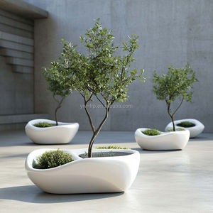 Hiện đại Sáng Tạo Giải trí đồ nội thất ngoài trời Lọ hoa cây trồng với sơn kết thúc cho nhà vườn trung tâm mua sắm & khách sạn - Product Image 3