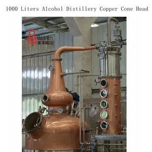 Boben Selling Well 1000L Distillery Equipment Alcohol Copper Distill Gin Distillery