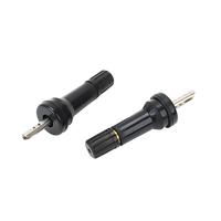 Valve de pneu TPMS-6 en caoutchouc à clipser, capteur de valve de pneu TPMS de remplacement pour roues de voiture