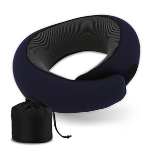 Almohada de Viaje con Soporte para el Cuello, con Logotipo Personalizado, Precio de Fábrica OEM, Lavable, en Forma de U, de Espuma Viscoelástica, para Avión - Product Image 4