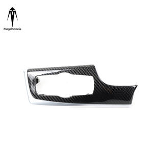 Applicable à pour <span class=keywords><strong>BMW</strong></span> F10 F18 modifié intérieur en fibre de carbone garniture de porte en fibre de carbone tableau de bord de commande central - Product Image 4