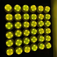 Ensemble de lumières LED décoratives étanches à changement de couleur RGB avec télécommande et chargeur