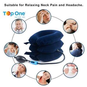 Fabricante TopOne, equipo médico, 3 capas, tracción de cuello de aire, dispositivo de tracción de cuello Cervical para revivir el dolor - Product Image 6