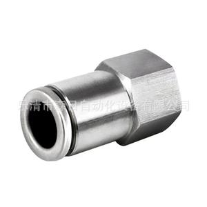 Pièces pneumatiques en acier inoxydable 304 à connexion rapide KGH06-M5 08-01S sans cuivre pour batterie au lithium AS1201FG-M5-04S - Product Image 2