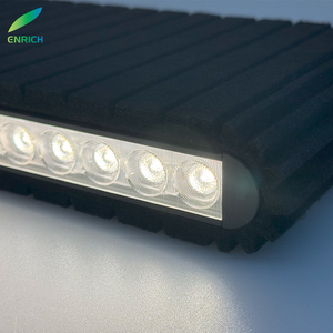 New Arrival <span class=keywords><strong>LED</strong></span> Acoustic tuyến tính ánh sáng liền mạch kết nối <span class=keywords><strong>100lm</strong></span>/<span class=keywords><strong>W</strong></span> CCT có thể điều chỉnh <span class=keywords><strong>Led</strong></span> treo tuyến tính ánh sáng - Product Image 1