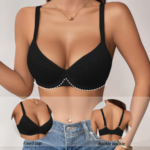 Reggiseno Sportivo Traspirante e Confortevole da Donna, Push-Up con Spalline Regolabili, Coppe 3/4, Disponibile in Nero, Bianco, Grigio e Rosa - Product Image 3