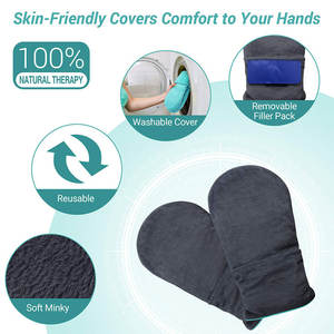 Calentador de <span class=keywords><strong>manos</strong></span> calentado por microondas personalizado mitones terapia <span class=keywords><strong>artritis</strong></span> aliviar el dolor guantes para <span class=keywords><strong>manos</strong></span> y <span class=keywords><strong>dedos</strong></span> - Product Image 5