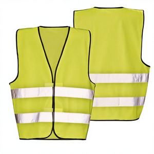 سترة أمان عاكسة قابلة للتخصيص من المصنع مباشرة، سترة عمل عالية الوضوح مع طباعة الشعار - Product Image 2