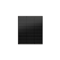 Panneaux solaires photovoltaïques bifaciaux tout noirs 580W 600W 550W