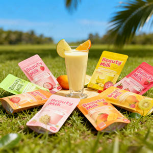 Lait de beauté à la fraise 7 jours, <span class=keywords><strong>collagène</strong></span>, blanchissant, anti-rides, élimination des taches, étiquette privée personnalisée, fournisseur mondial - Product Image 5