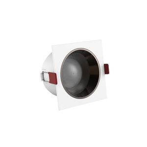 Plafonnier COB blanc moderne, <span class=keywords><strong>spot</strong></span> carré à cardan <span class=keywords><strong>rectangulaire</strong></span>, double ou triple éclairage encastré à LED, pour hôtels - Product Image 4