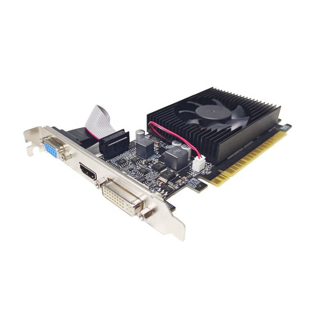 Original Equipment Manufacturer's New GT610 2GB Graphics Card Thin H-D-M-I VGA DVI 2G GT210 GT730 Optional GTX Workstation Fan