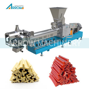เครื่องอัดรีดอาหารขนมขบเคี้ยวสำหรับสัตว์เลี้ยงเครื่องผลิตสำหรับโรงงานผลิต - Product Image 1