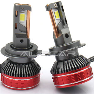 AILECAR ST-E90-3 fari a LED a 12 Core ad alta luminosità che volano in edizione rossa aquila H7 63W con Design unico aquila volante - Product Image 1