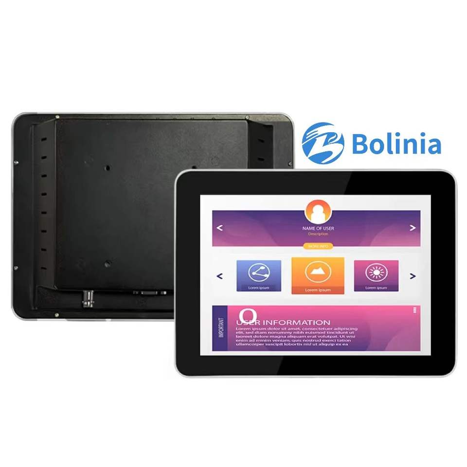 Wholesale 9.7 Inch PCAP Industrial LCD Monitor Capacitive Touch USB IPS HD-MI VGA BNC Input EEIT VESA Mount XP/7/8 Kiosk
