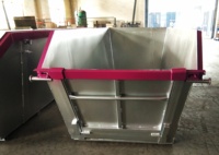 Fabricant de poubelles Benne à ordures en acier Benne à ordures Benne à ordures