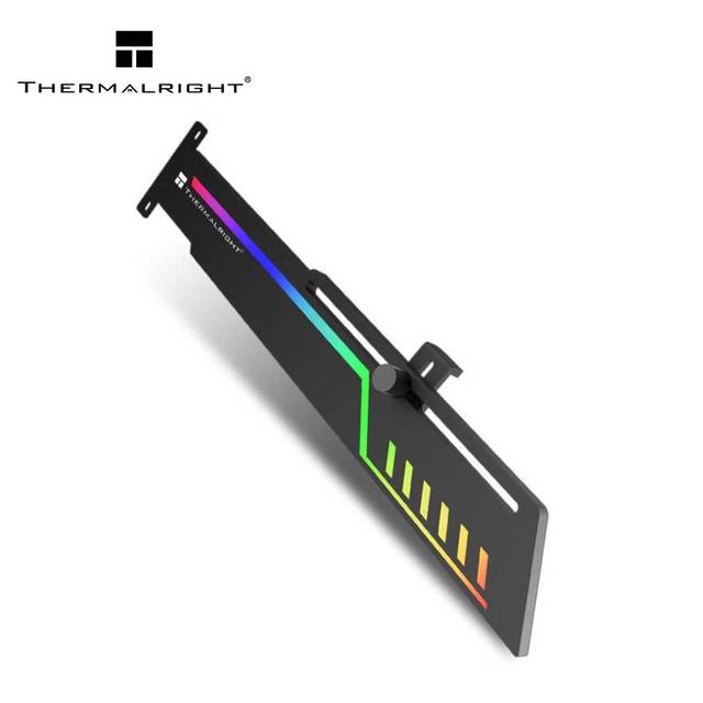 Thermalright TR-GCSF Vertical Graphics Card Stand with ARGB 5V 3Pin LED GPU Holder Adjustable Length and Height Support