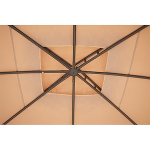 Fabricant <span class=keywords><strong>professionnel</strong></span> Dôme autoportant de qualité supérieure Double <span class=keywords><strong>toit</strong></span> Patio Gazebo avec filet pour Villa Hôtel - Product Image 3