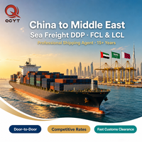 Transitaire maritime et aérien DDP DDU FBA de Chine vers l'Arabie Saoudite, les Émirats arabes unis, Dubaï, Oman, le Koweït, agent maritime