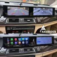 Autoradio Android 21 pouces écran incurvé pour BMW Série 7 CIC NBT 2009-2015, navigation GPS, lecteur multimédia vidéo, CarPlay